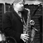 Shane Ellis on Sax with Big Dee